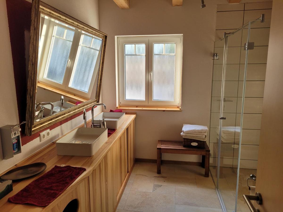 In Der Alten Gaertnerei B&B Neuhof an der Zenn エクステリア 写真